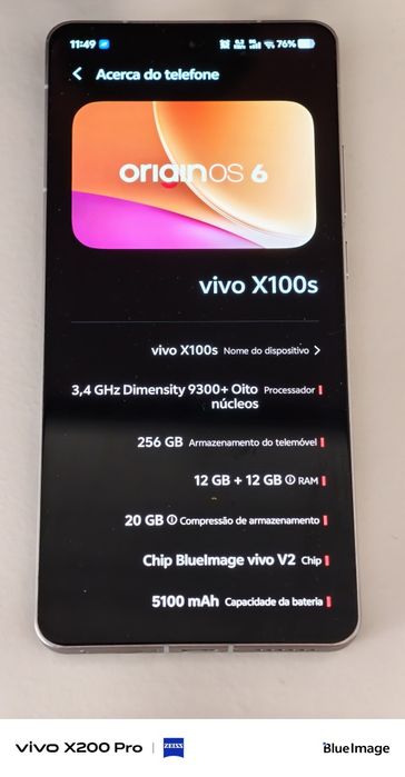 Vivo x100s 256gb