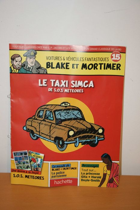 Blake et Mortimer Le Taxi Simca Nº15