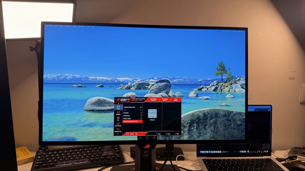 Monitor Asus Rog OLED 240 Hz