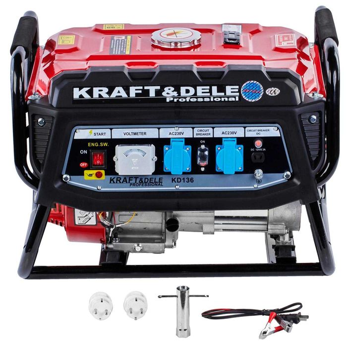KRAFT&DELE Agregat Prądotwórczy Generator Prądu 3000W 7KM KD136