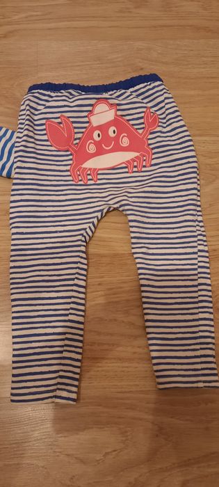 Spodnie bluza body koszulka motyw krab