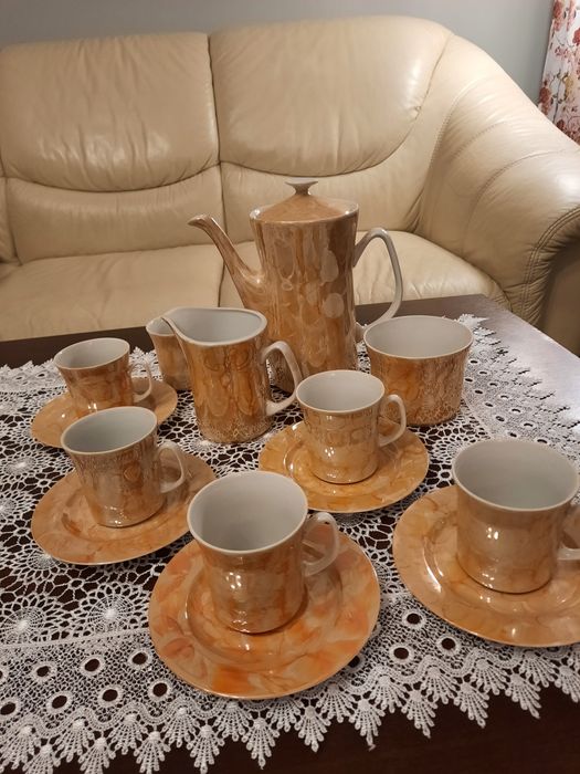 Serwis porcelana Włocławek prl kawowy