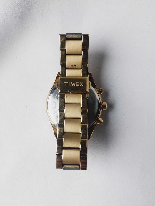Złoty zegarek TIMEX damski