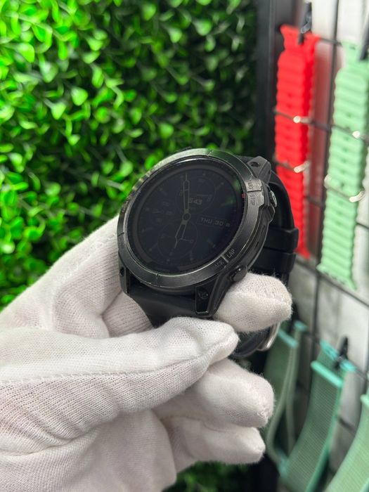 Garmin Fenix 7X Sapphire Solar Titanium WATCHMANIA Магазин Гарантія Вибір