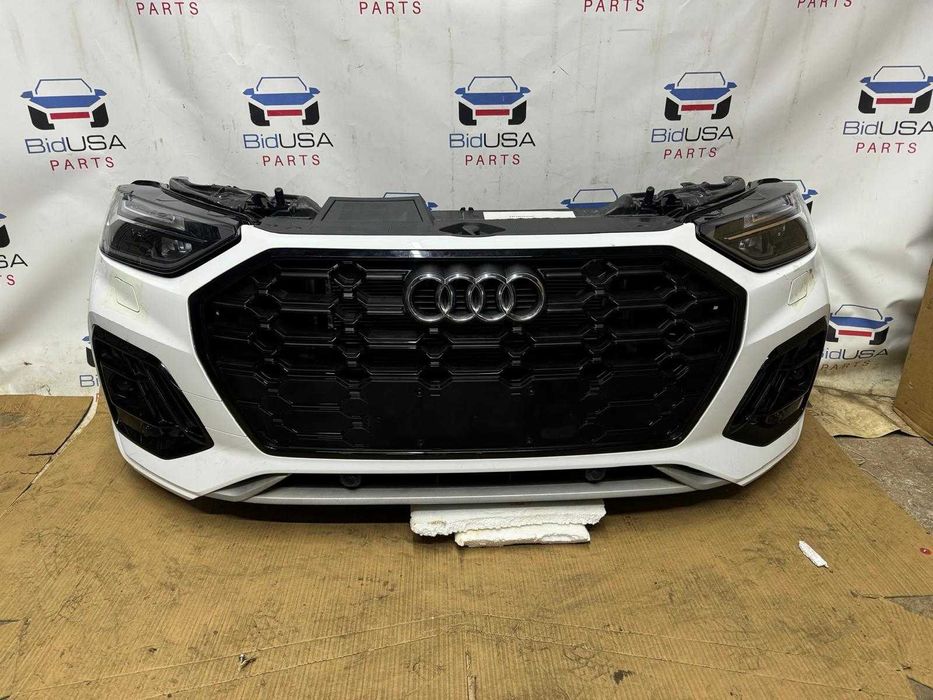 ZDERZAK Komplet Pas LAMPY CHŁODNICE Hybrid Audi Q5 80A LIFT 2020