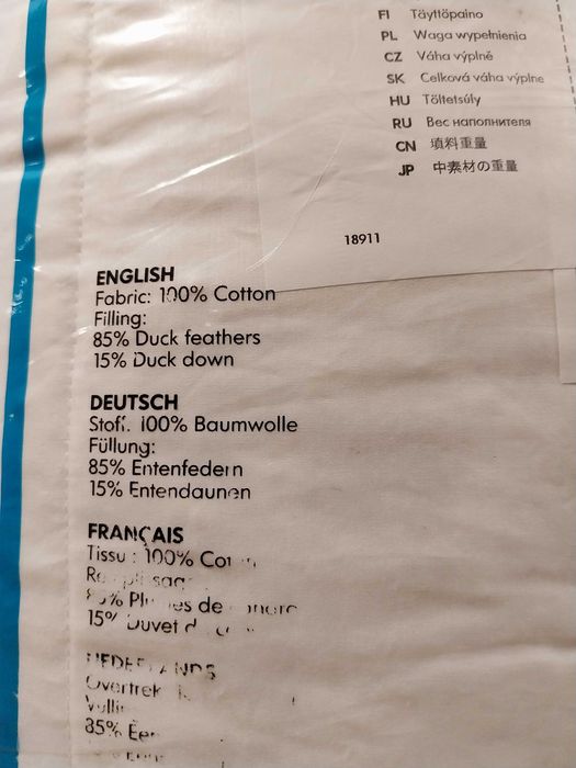 Edredão penas 240x220