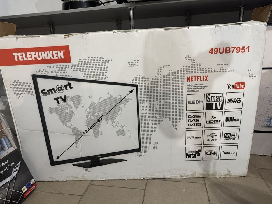 Телевізор Telefunken 49"