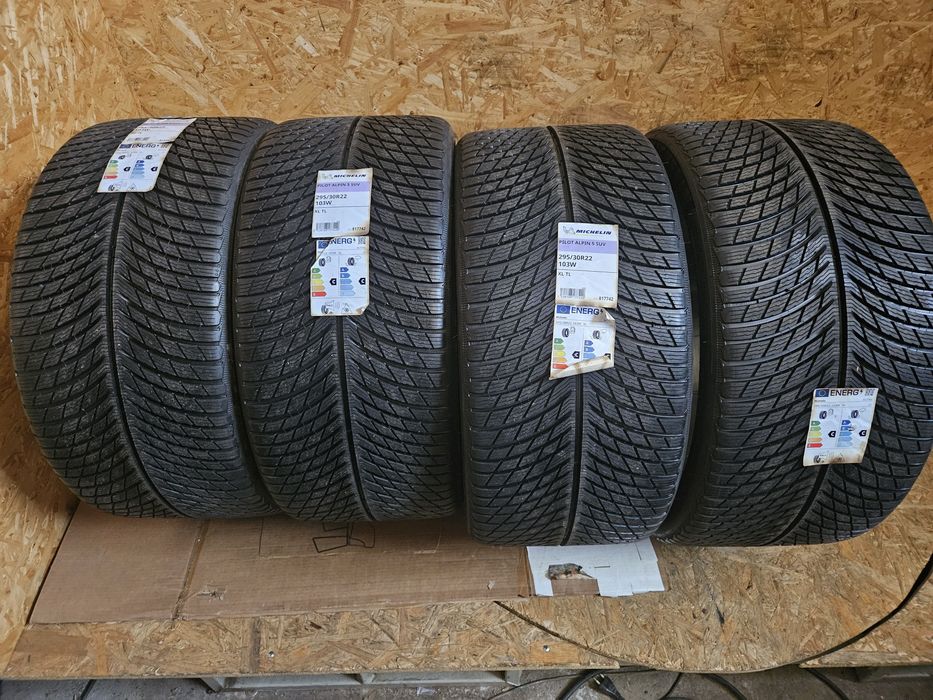Opony zimowe 295/30/22 michelin pilot alpin 5 suv