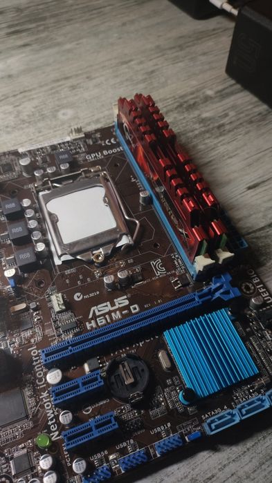 Оперативная память 16гб и Материнская плата lga1155