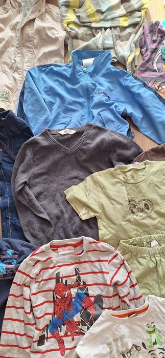 Zestaw Paka ubrań dla dziecka 98-104 wiosna jesień