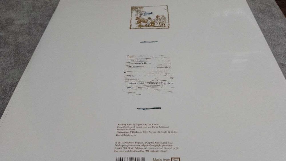 Geppetto & The Whales – People Of Galicove. запечатанный винил