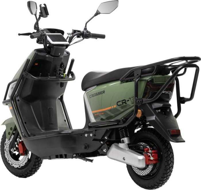 НОВИНКА 2025! Електроскутер Crosser CR-13 (2000W 72V/24Ah) - Зелений
