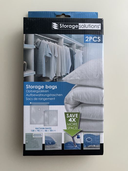 Вакуумні пакети мішки для одягу багажу речей