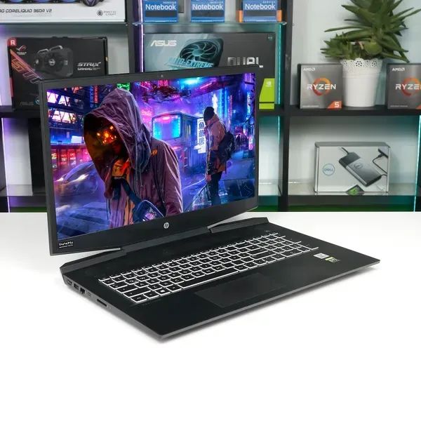 БВ Ігровий ноутбук HP Pavilion Gaming 17-cd1515ng / RTX 2060 6 ГБ