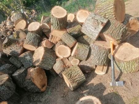 Drewno opałowe kominkowe rąbane