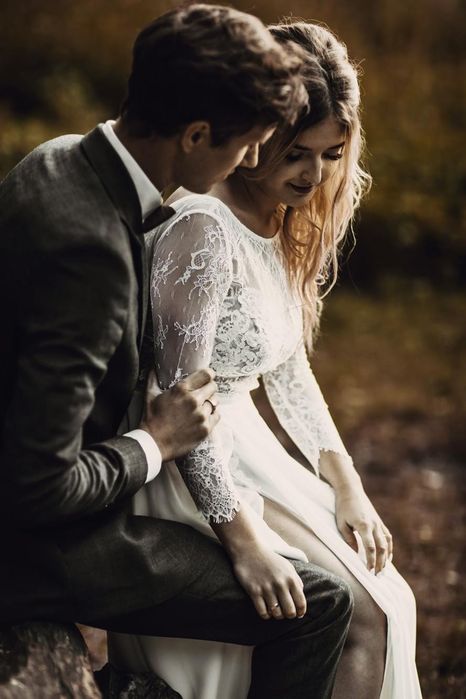 Piękna Suknia ślubna 3w1