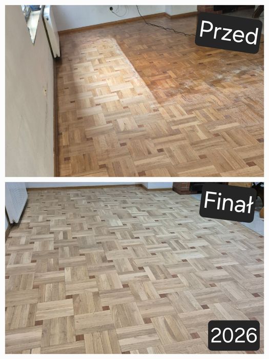 Cyklinowanie parkietów