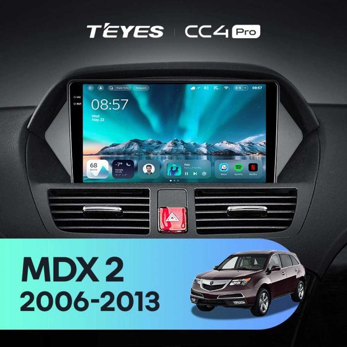 Штатна магнітола Teyes CC4 pro для Mitsubishi Mazda 8/128Gb, 12/256Gb в Одесі.