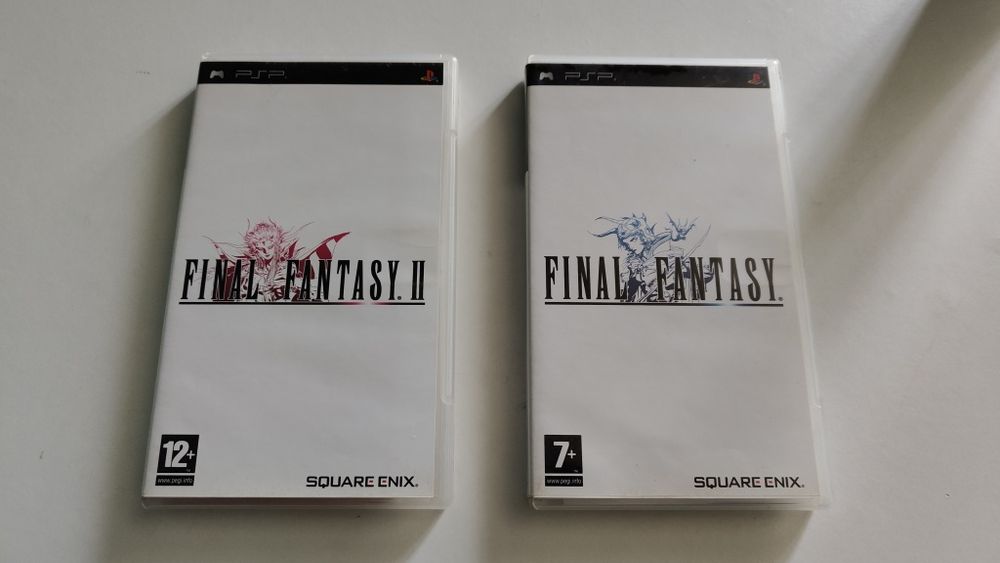 PSP zestaw Final Fantasy I i II