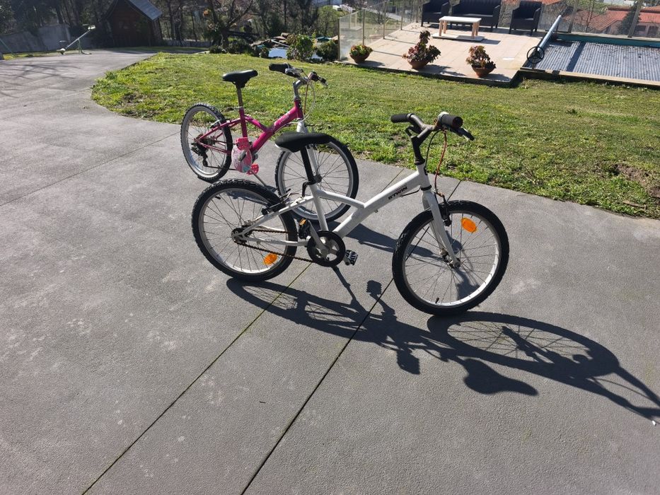 2x Bicicleta criança roda 20