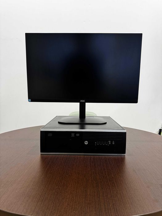 HP Compaq Elite 8200 i7 8GB RAM 250SSD c/ Windows 11 PRO e Monitor 24"