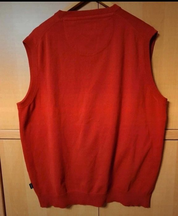 Bordowa męska kamizelka Commander  52/L