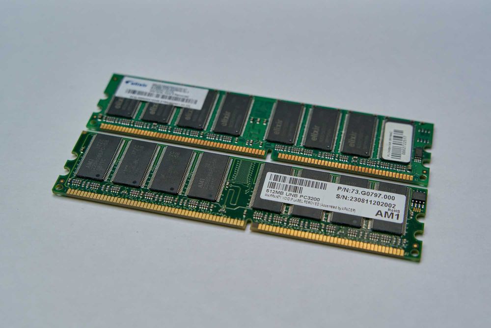 Pamięć RAM 2*512MB DDR-400