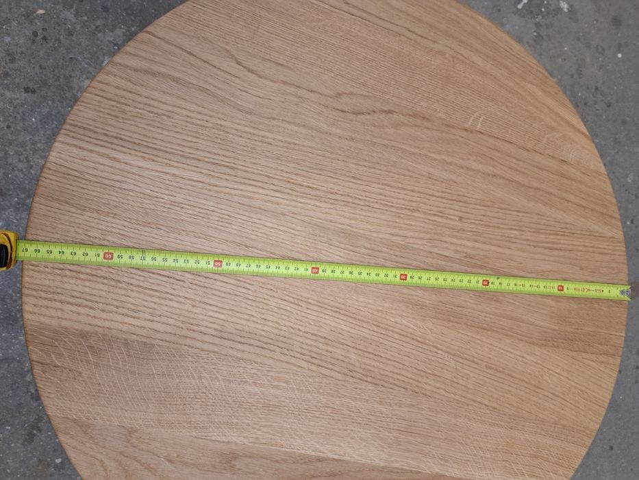 Stolik dębowy okrągły ,okolicznosciowy,kawowy