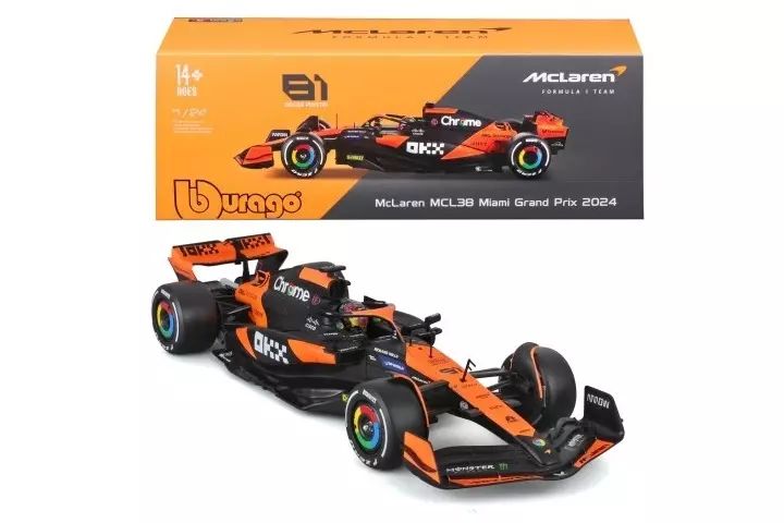 BBU 1:24 Race F1 McLaren MCL38 Piastri 28033_81. BBU. Nowy Produkt