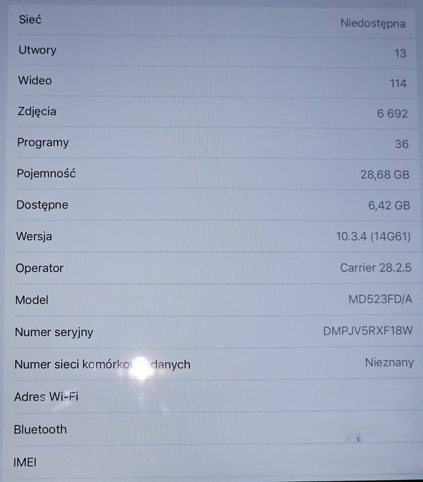 iPad /4 generacja/  A1460
