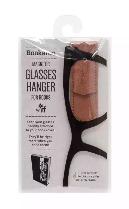 Bookaroo Glasses hanger - uchwyt na okulary do książki brązowy. Nowy Produkt