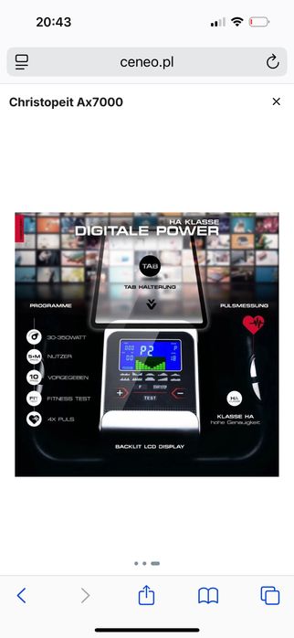 Orbitrek Ax 7000