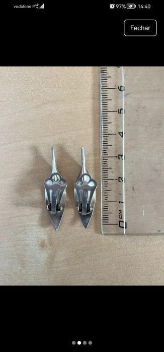 Brincos de Prata de Lei