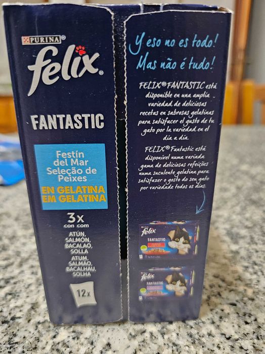 Caixa de 12 sacos de comida molhada para gato adulto Purina