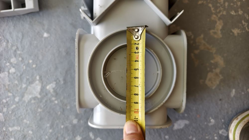 Canal com grelha PLÁSTICO C100xL13xA10cm Nove