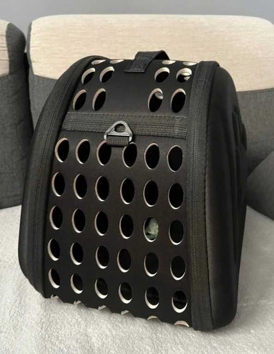 Transporter Dla Psa Kota Królika Torba Podróżna Klatka Kojec Czarny