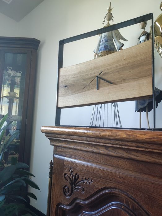 Piękne zegary z drewna