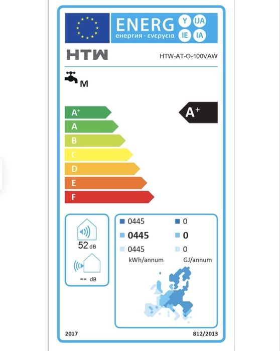 Bomba de calor HTW 100L /NOVA/ Wi-fi / cat A+