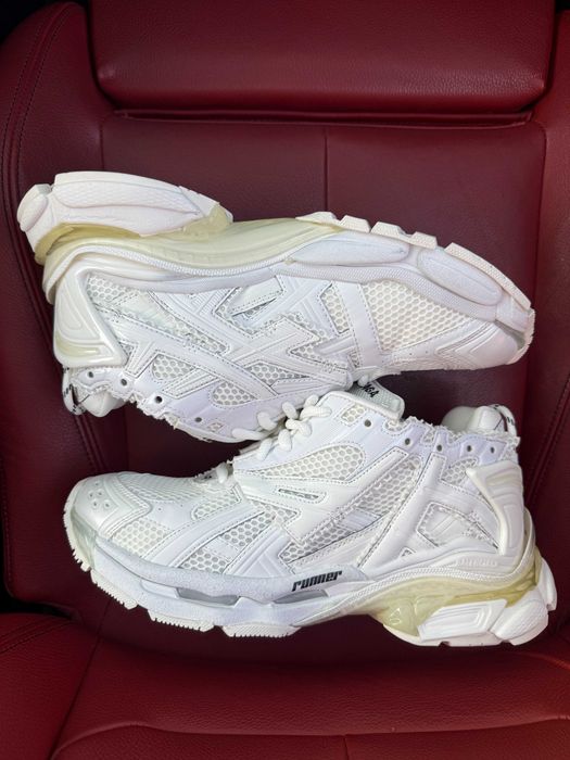 (БЕЗ ПЕРЕДОПЛАТИ) Balenciaga Runner White баленсіага раннер білі