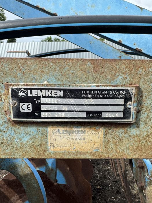 Продам LEMKEN Rubin 3m можливо з ПДВ