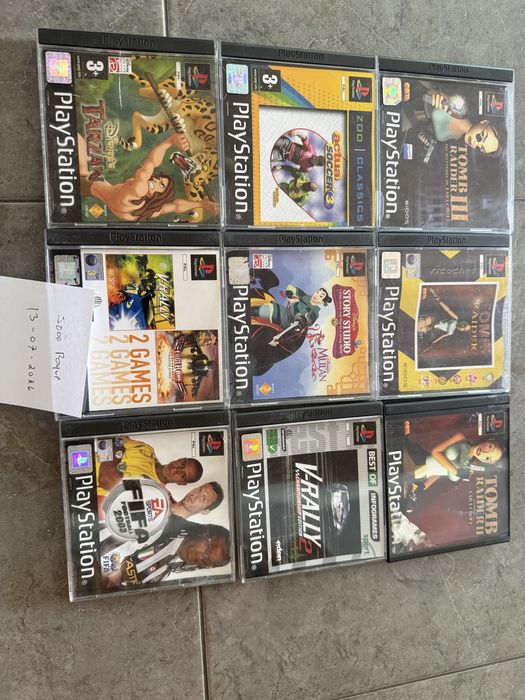 Conjuntk vintage playstattion 1