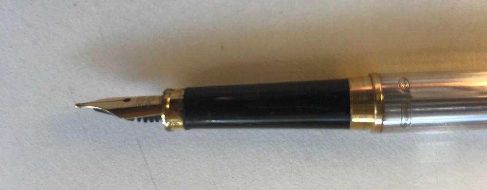 Caneta tinta permanente vácuo - Lalex 1938 - Prata 925 - 'Small/Thin'