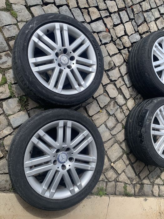 Jantes Mercedes 17 com pneus