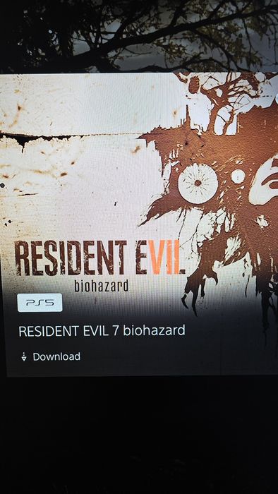 Resident Evil VII Biohazard PS4 PS5 PlayStation 4 5 Resident Evil 7