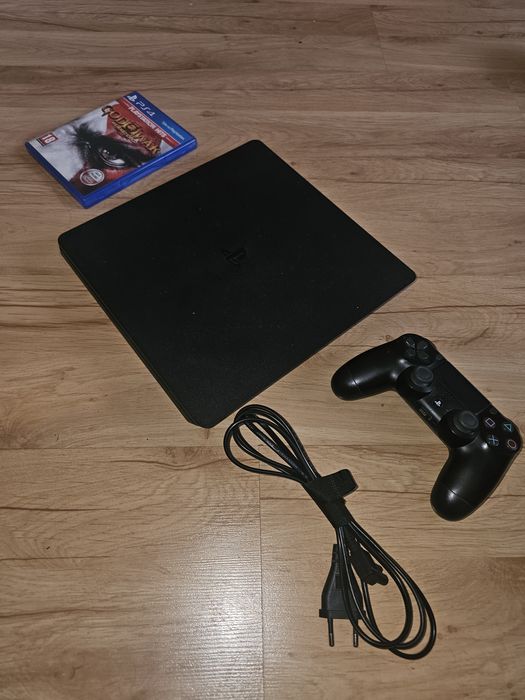 PlayStation 4 Slim 1TB + pad + God of War | Sprawna | Gotowa do grania