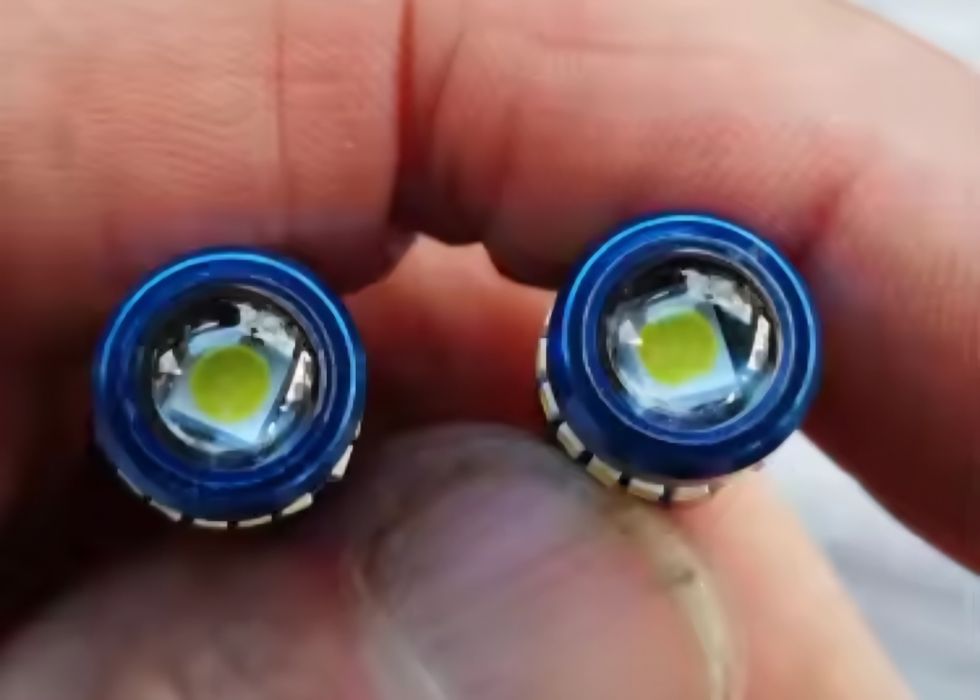 Світлодіодні лінзовані лампи т10 w5w. Габарити