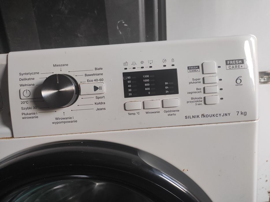 Pralka Whirlpool FLL7238B PL bez dzrzwiczek