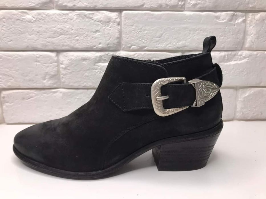 Botki skorzane Steve Madden Rozmiar 38