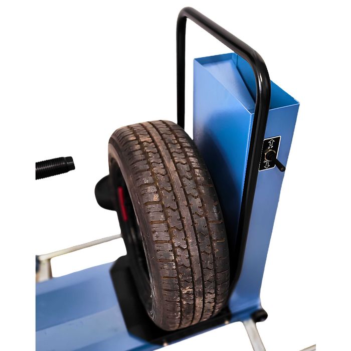 BEST PRODUCTS ECODYNA C1024 Wyważarka do kół ciężarowych + osobowych zintegrowany podnośnik ZESTAW