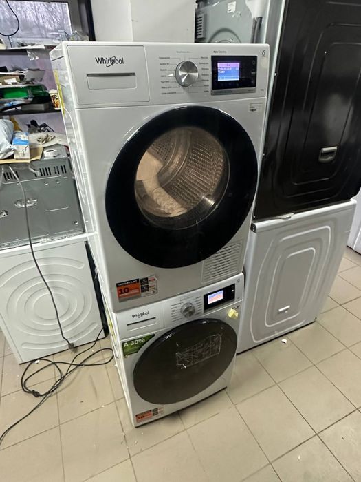 Комплект Пральна Пралка Машинка + Сушильна Сушка А++ Whirpool Сток